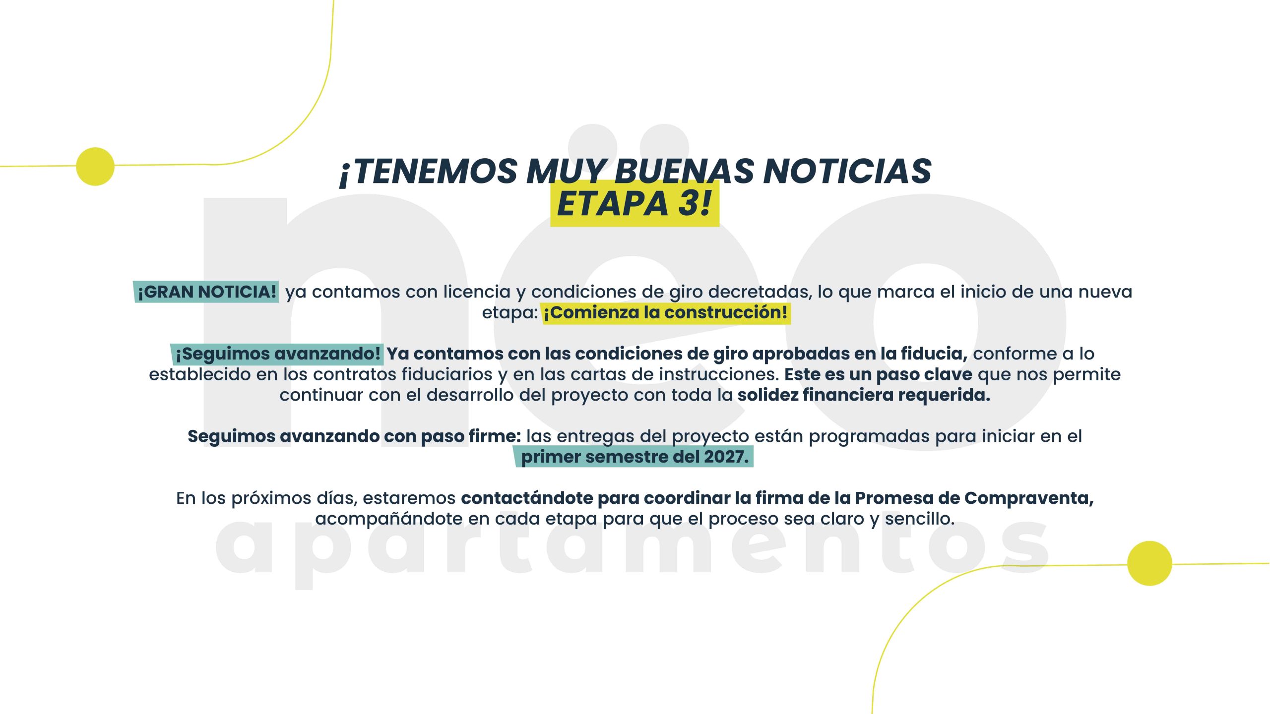 AVANCE DE OBRA NEO NOVIEMBRE