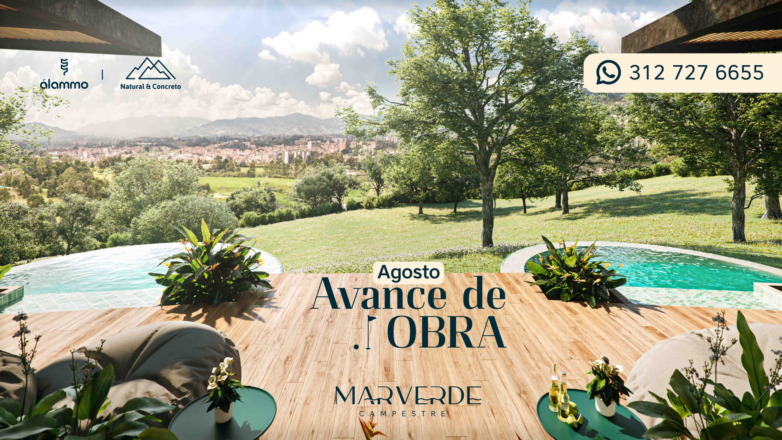 AVANCES DE OBRA MARVERDE AGOSTO